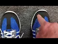 Shoe fitting Where your toe should be