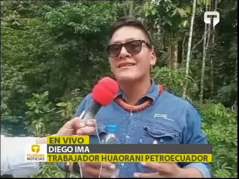 Fernando Correa desde campo Ishpingo en Yasuní