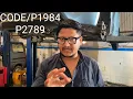 P1984 TCM safety input preprocessing failure P2789 clutch A adaptive learning at limit