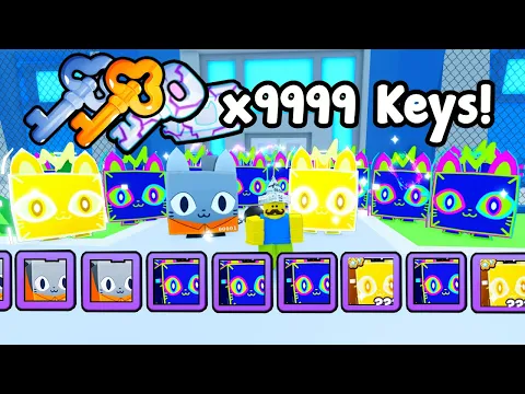 Download MP3 I Opened 9999 Keys And Got  So Many Huge Pets In Pet Simulator 99!