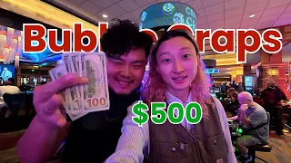 Our First Time Playing Bubble Craps (It's Hard)