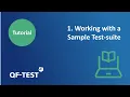 QF-Test - Working with a Sample Test-suite Tutorial GUI Testing