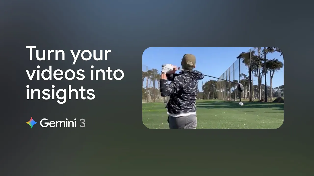 Demo swing golf Gemini 3