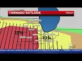 Chicago Weather Threat Of Severe Storms Possible Tornadoes