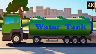 Water Tank Formation and Uses, Cartoon Videos for Kids