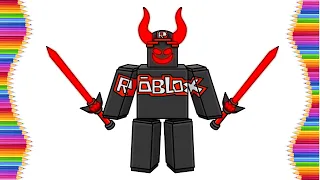 HOW TO DRAW GUEST 666 Steal a Brainrot Roblox Coloring Pages