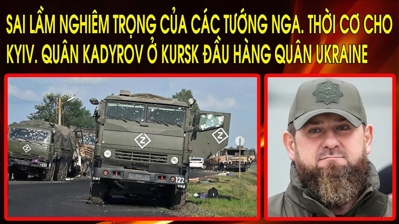 Outline Video Sai lầm nghiêm trọng của các Tướng Nga. Thời cơ cho Kyiv. Quân Kadyrov ở Kursk đầu hàng quân Ukraine