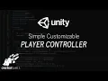 Unity C Simple Player Controller Keyboard Mouse and Controllers