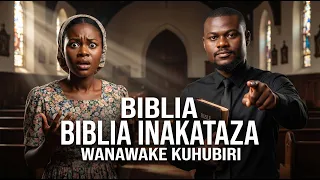 USIPOJUA HILI UMEPOTEA! Biblia Inakataza Wanawake Kuhubiri!!