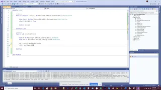 VB net Threading Excel