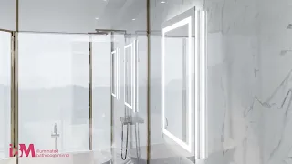 Dimmable Backlit Mirror Harmony 24 x 36