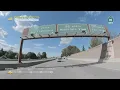 [4K] Cupertino to San Mateo on I-280 / CA-92
