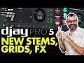 Download Lagu djay Pro 5 Review - World's BEST Beatgrids + New Stems \u0026 FX