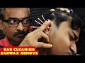 Download Lagu Ear Cleaning \u0026 Earwax Removal | Heavy Oil Head Massage | Neck Cracking | Spine Cracking | ASMR