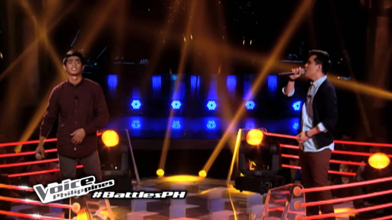 The Voice of the Philippines Battle Round "On Bended Knees" by Daniel Ombao and Jason Dy (Season 2)