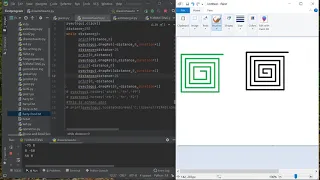 DRAW ANY FIGURE WITHOUT EVEN TOUCHING MOUSE AND KEYBOARD USING PYTHON GUI AND pyautogui MODULE
