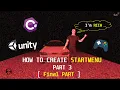 Create Start Menu In UNITY Part 3 Final Part in Unity