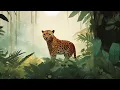 Goodnight Rainforest | Relaxing Rain Sounds | Bedtime Story for Babies and Toddlers 🦜