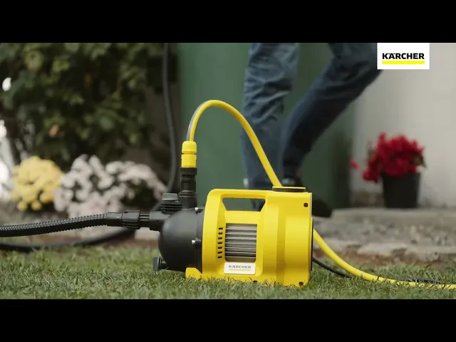 Vandens siurblys KARCHER BP4.500 Garden Set Plus, įsiurbimo gylis 8 m, kėlimo aukštis 36m, našumas 75l/min, galia 550W, su laistymo priedais, 1.645-701.0