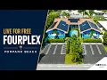 Live for FREE in This Pompano Beach Fourplex Full Numbers Breakdown