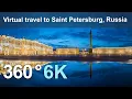 Download Lagu Virtual travel to Saint Petersburg, Russia. 360 video in 6K.