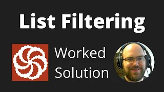 List Filtering - Worked Solution in JavaScript