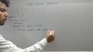 Longest increasing subsequence dynamic programming
