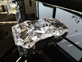 Diamond Cut Lamborghini Model with CNC Milling