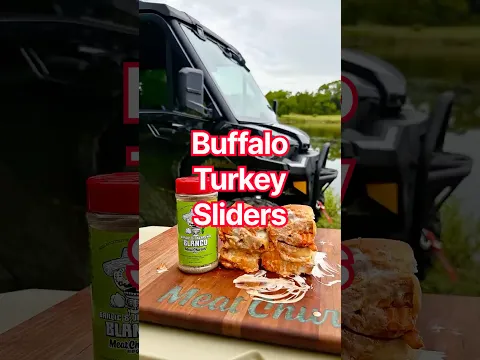 Make these delicious  Buffalo Turkey Sliders!
