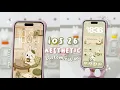 Aesthetic iPhone Customization Rabbit Matcha Theme Cute Green Setup Widgets Icons