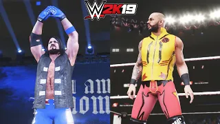 wwe 2k19 pc mods aj styles and ricochet royal rumble 2020 attire mod