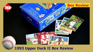 1993 Upper Deck Series 2 Box Review