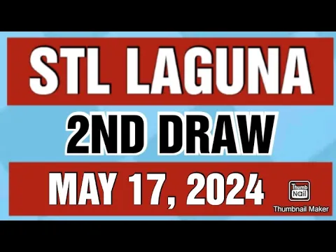 Download MP3 STL LAGUNA RESULT TODAY 2ND DRAW MAY 17, 2024  4PM