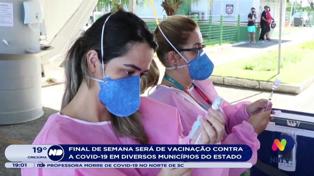 Santa Catarina começa a distribuição de 129 mil novas doses dos laboratórios Butantan e Astrazeneca