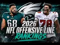 Official 2026 NFL Offensive Line Rankings Detriot Lions Take a Tumble