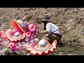 Lagu 👑 A mutated water treasure, the girl found a black mutated clam and many pearls under the bridge 💎