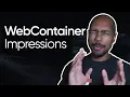 Node js INSIDE YOUR BROWSER with StackBlitz WebContainer