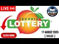 tiraj georgia en direct Resultat Georgia Midi 17 Aout 2026 En Direct Rezilta Georgia en direct
