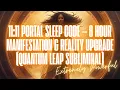 Lagu 11:11 – 8 HOUR QUANTUM PORTAL SUBLIMINAL (OVERNIGHT TIMELINE SHIFT ACTIVATION)