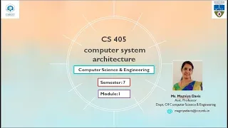 CS 405 CSA Hardware parallelism and Software parallelism