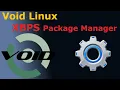 Void Linux - xbps package manager