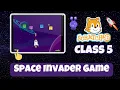 Class 5 - How to Make a Space Invader Game in Scratch Jr Easy Coding for Kids Tutorial