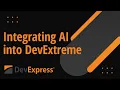 Adding AI Chat functionality into a DevExtreme App