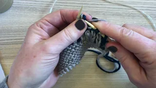 JST How To br4st decrease brioche 4 stitch decrease