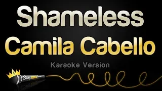 camila cabello shameless karaoke version 