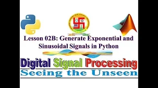 L02B Generate Sinusoidal and Exponential Signal using Python