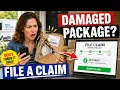 How to file a claim for a damaged USPS package