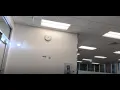Notifier Slow Whoop Voice Evac Fire Alarm at the BYU Harman Building HECB