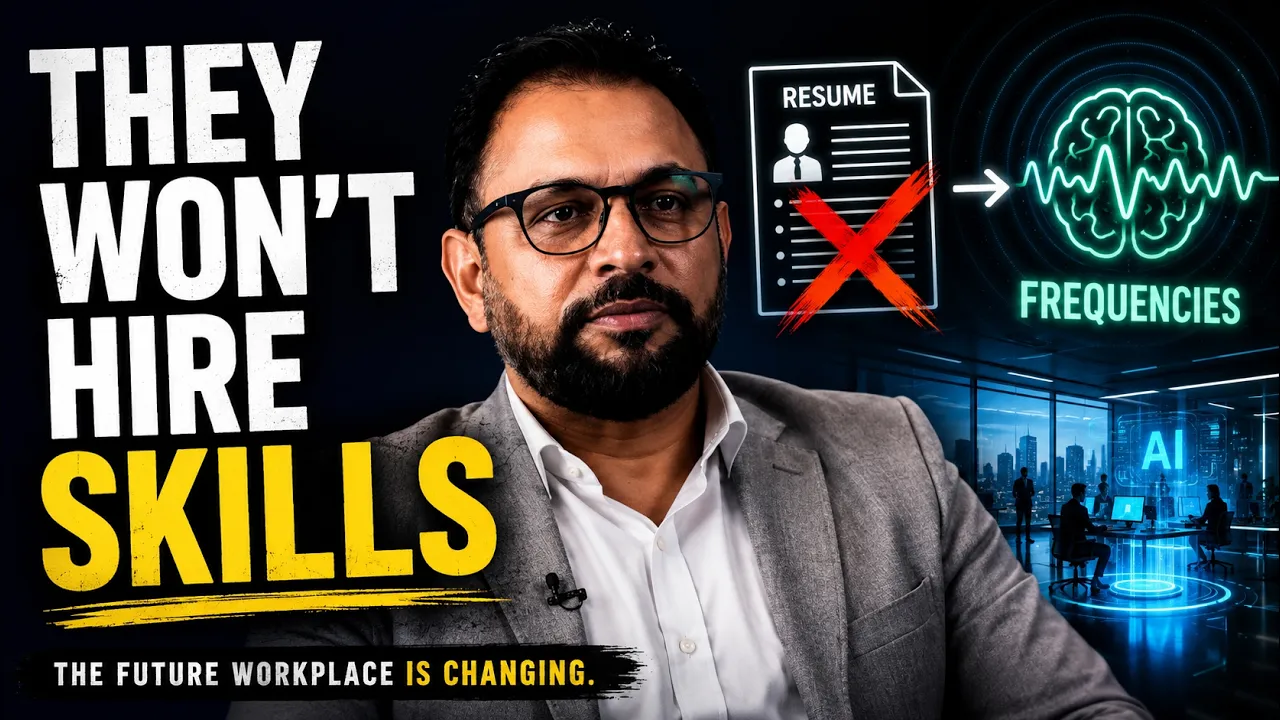 The Future Workplace Will Not Hire Skills. It Will Hire Frequencies. — video by Vinay Pasricha