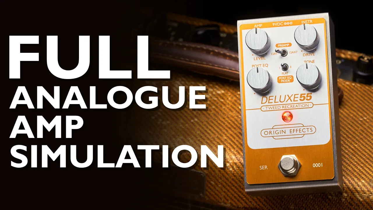 ギター ORIGIN EFFECTS DELUXE55 Tweed Recreation Deluxe55 Tweed Recreation – Origin Effects
